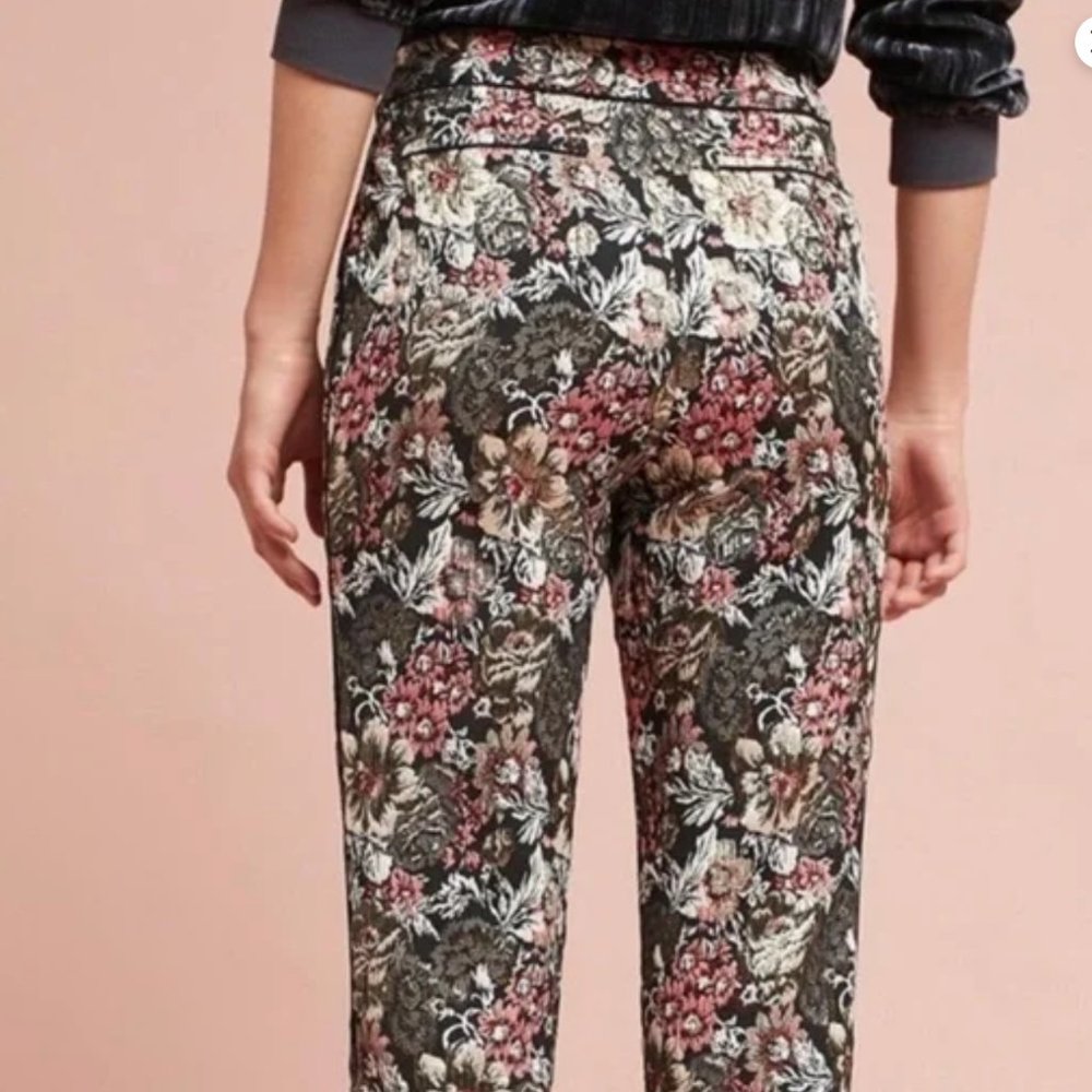 Maeve (Anthropologie) embroidered pant